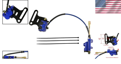 15mm Brake Caliper Master Cylinder Assembly for Chinese Pit Bikes