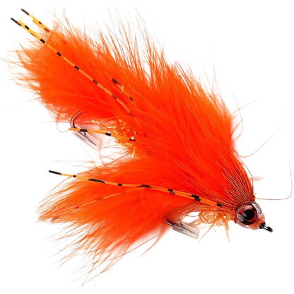 Streamer Fly Lure for Trout (Natural Feathers, Silicone Legs)