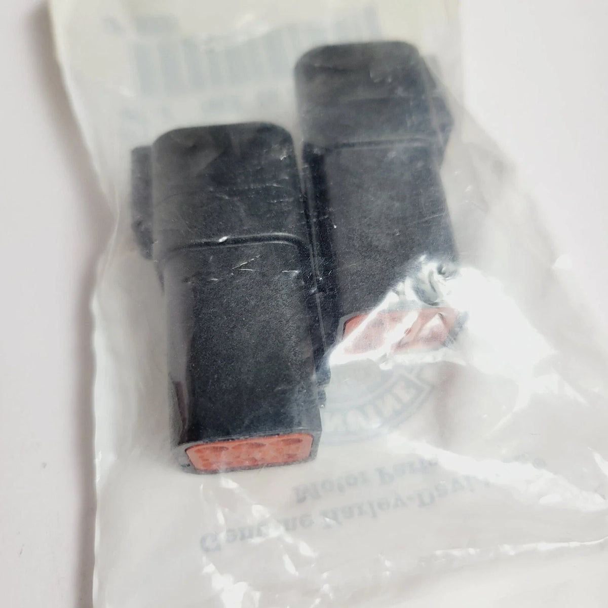 2X Sealed Pin Housing 6-Pin Black for Harley-Davidson (72106-94BK)