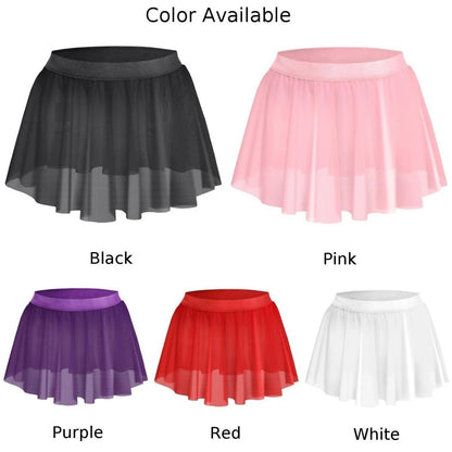 Sissy Skirt for Men - Sheer Lace Mesh Pleated Short Skirt