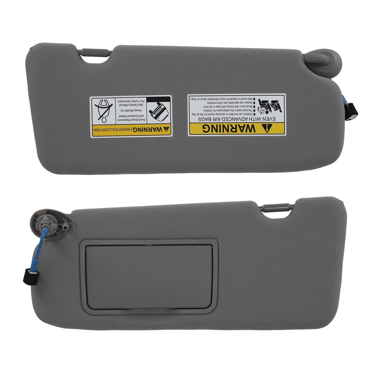 Driver Front Sun Visor with Light for Honda CR-V (2017–2022) 83280TLAA62 Gray