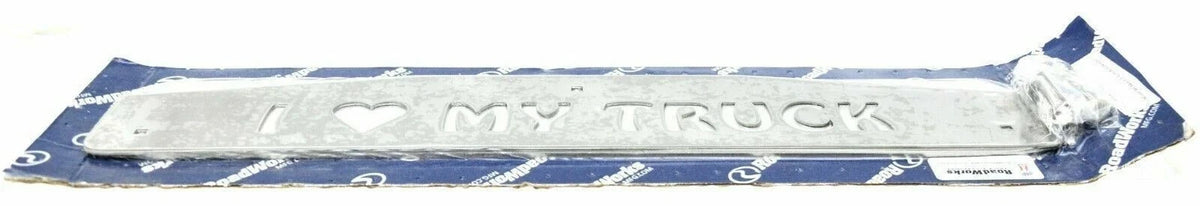 RW Mud Flap Plates for Truck (24" W x 4.5" Tall) #N11412