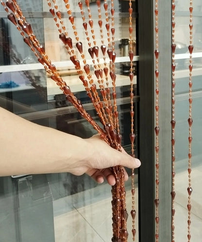 Beaded Curtain Doorway 39"W x 78.7"L for Home Decor (Pack of 1)