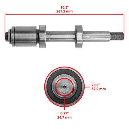 Spindle Shaft with Bearings for Exmark FMD524 FMD604 (SE117-AA)