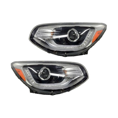 Headlight Pair for Kia Soul (2017–2019) LLX-PAIR-KI2502221OE-CL360A70, KI2502221