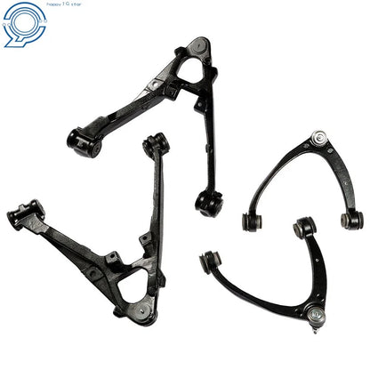 Set of 4 Front Upper Lower Control Arms for GMC Yukon XL 1500 & Cadillac Escalade (2007–2014)