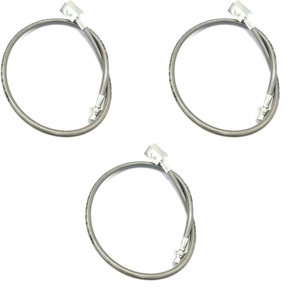 Stainless Extended Brake Lines for Jeep Cherokee XJ ZJ Wrangler YJ TJ (TOOL23-02, 89715)