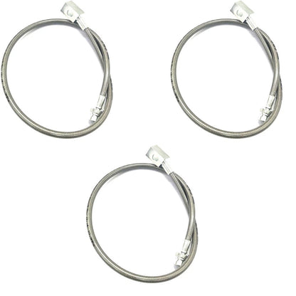 Stainless Extended Brake Lines for Jeep Cherokee XJ ZJ Wrangler YJ TJ (TOOL23-02, 89715)