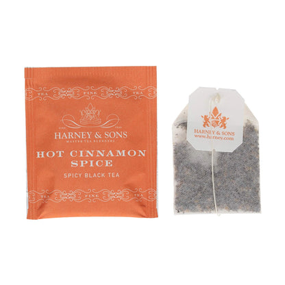 Pack of 2 Hot Cinnamon Spice Tea Bags for Spicy Flavor (50 Count)