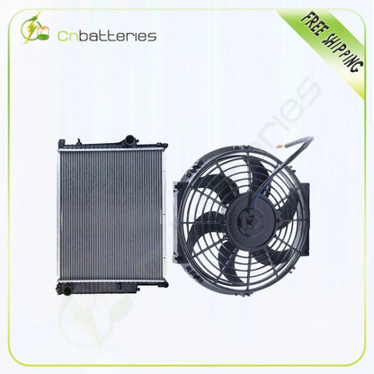 Radiator and Cooling Fan Kit for BMW 323is 328is (1996–1999) 1841
