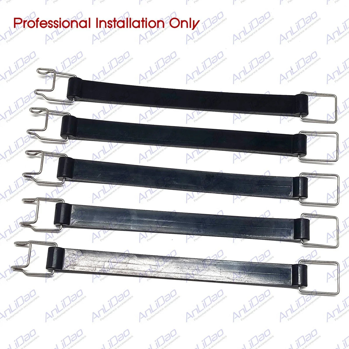 Rubber Battery Strap Set of 5 for Sea-Doo GTX GTI RXP RXT Wake Pro (2003–2009)