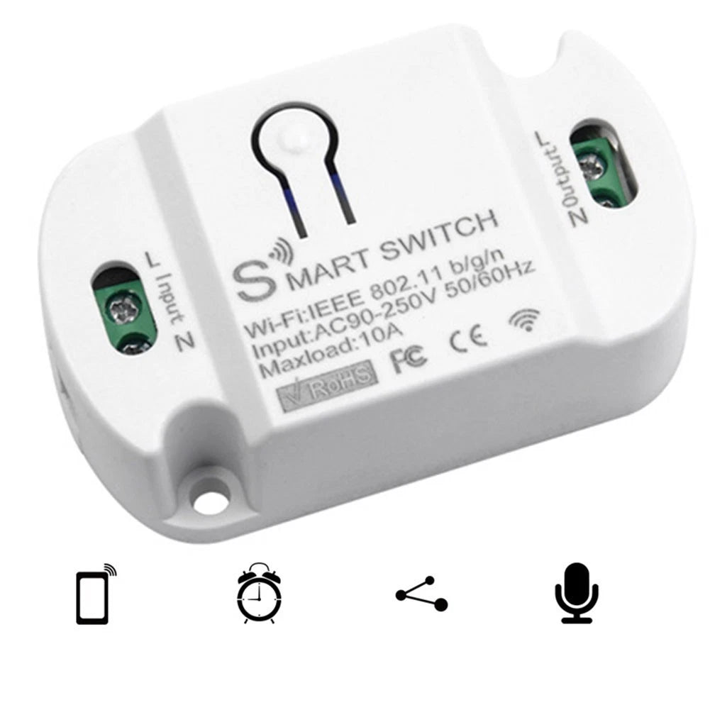 Circuit Breaker for Smart WIFI Switch 220V 2kW APP Wireless Remote