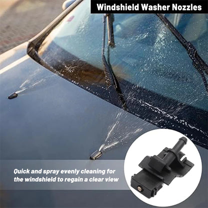Front Windshield Wiper Washer Nozzle Spray Jet Kit for Toyota 4Runner (2010–2017) - 85381-12300, 85381-30110