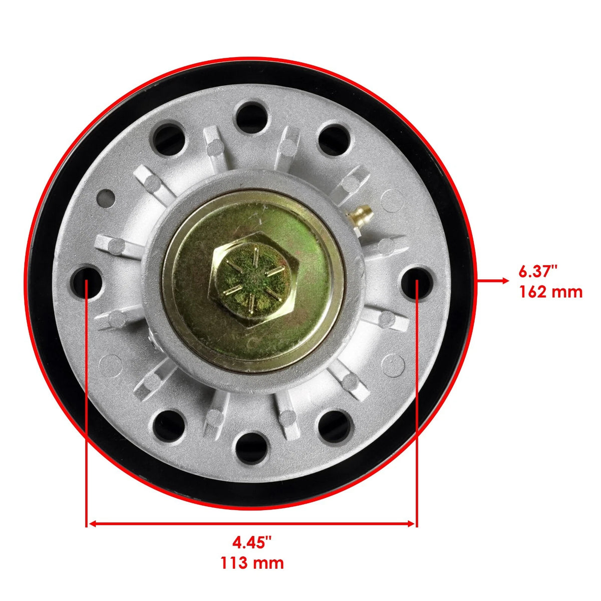Spindle w/Pulley for Exmark LZ23 LZ25 LZ28 LZ31 (60") (SD181A1004)