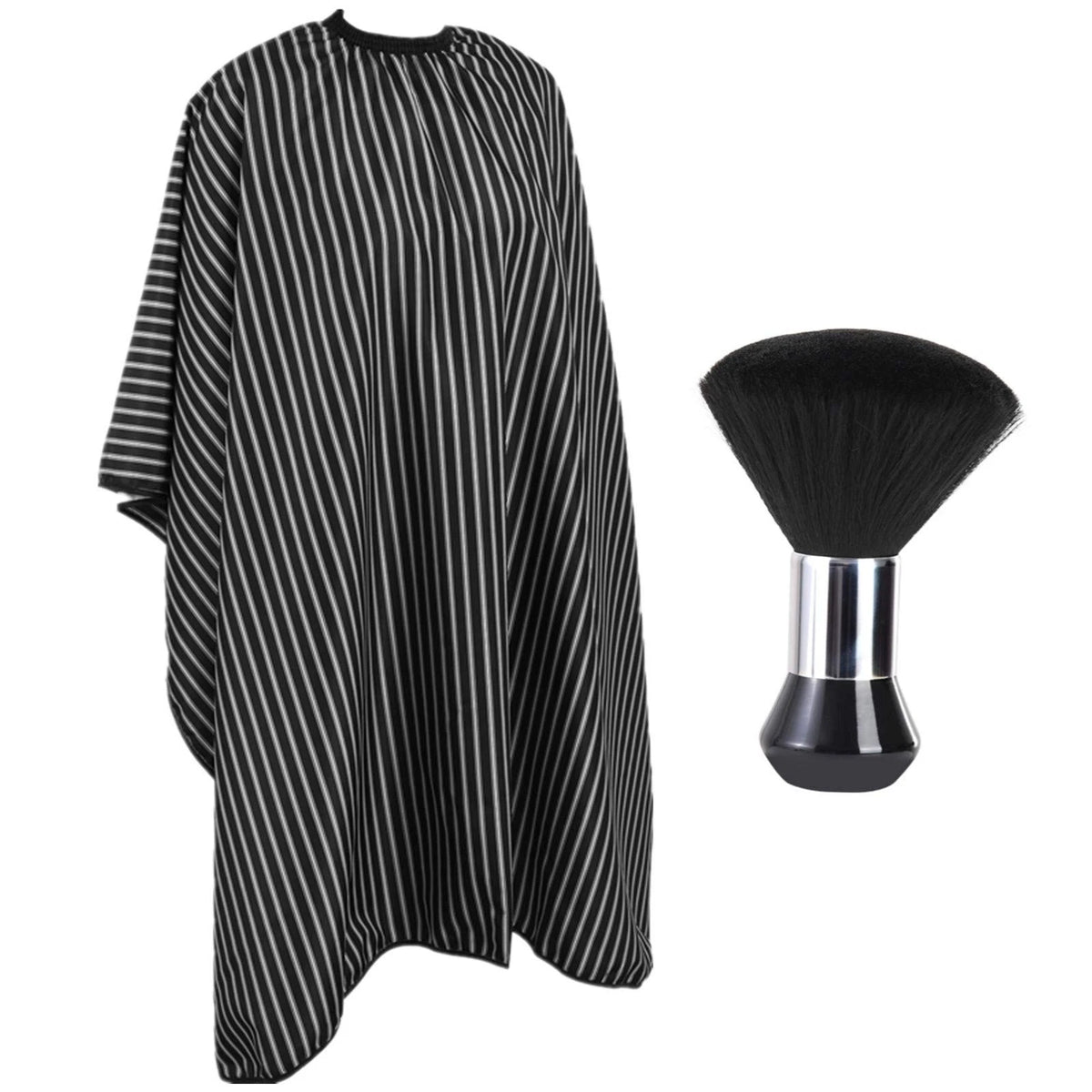 Professional Hair for Automotive Use (Pack of 1) Black With White Stripes
