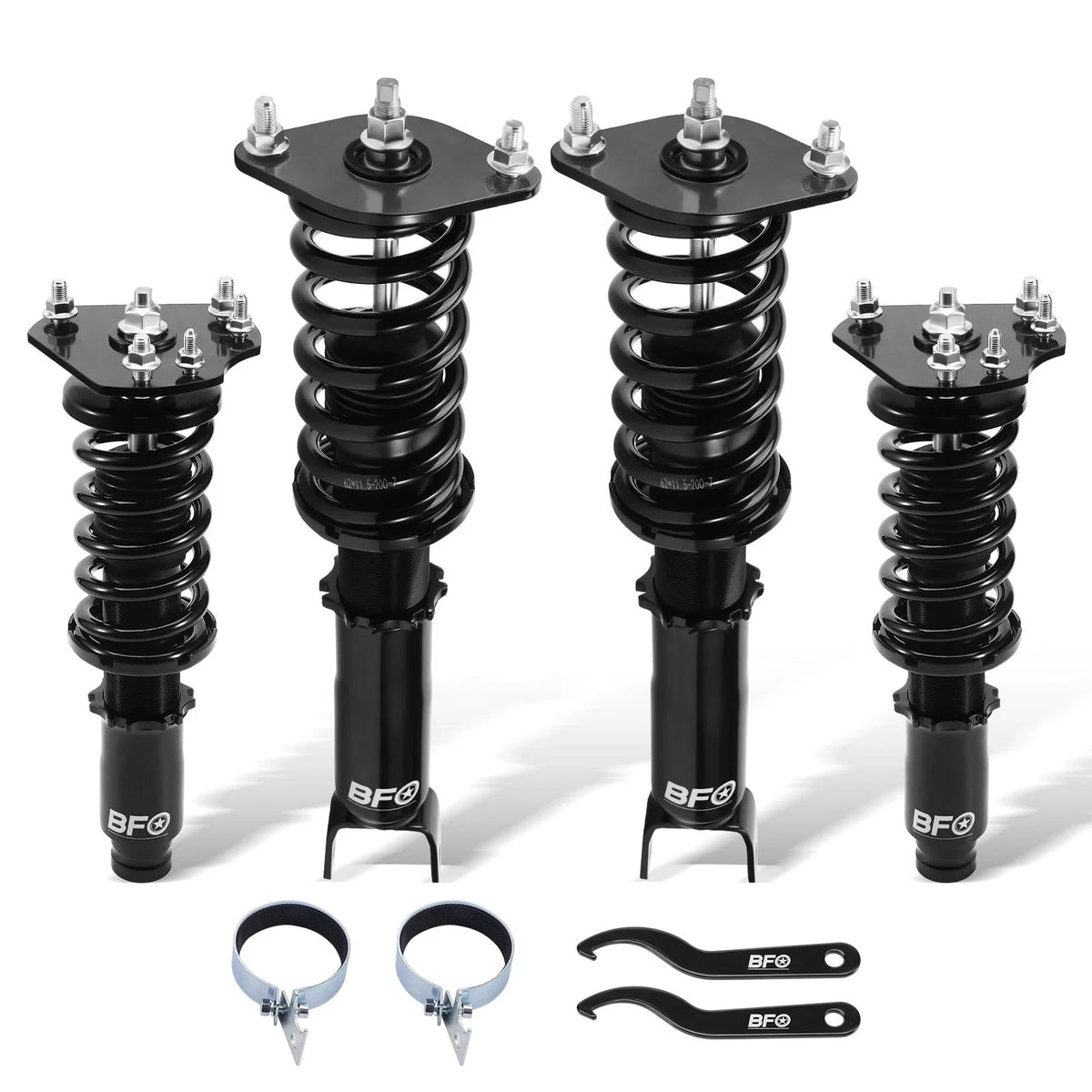 Coilover Struts Suspension Kit for Honda Prelude (1992–2001) Adjustable Height