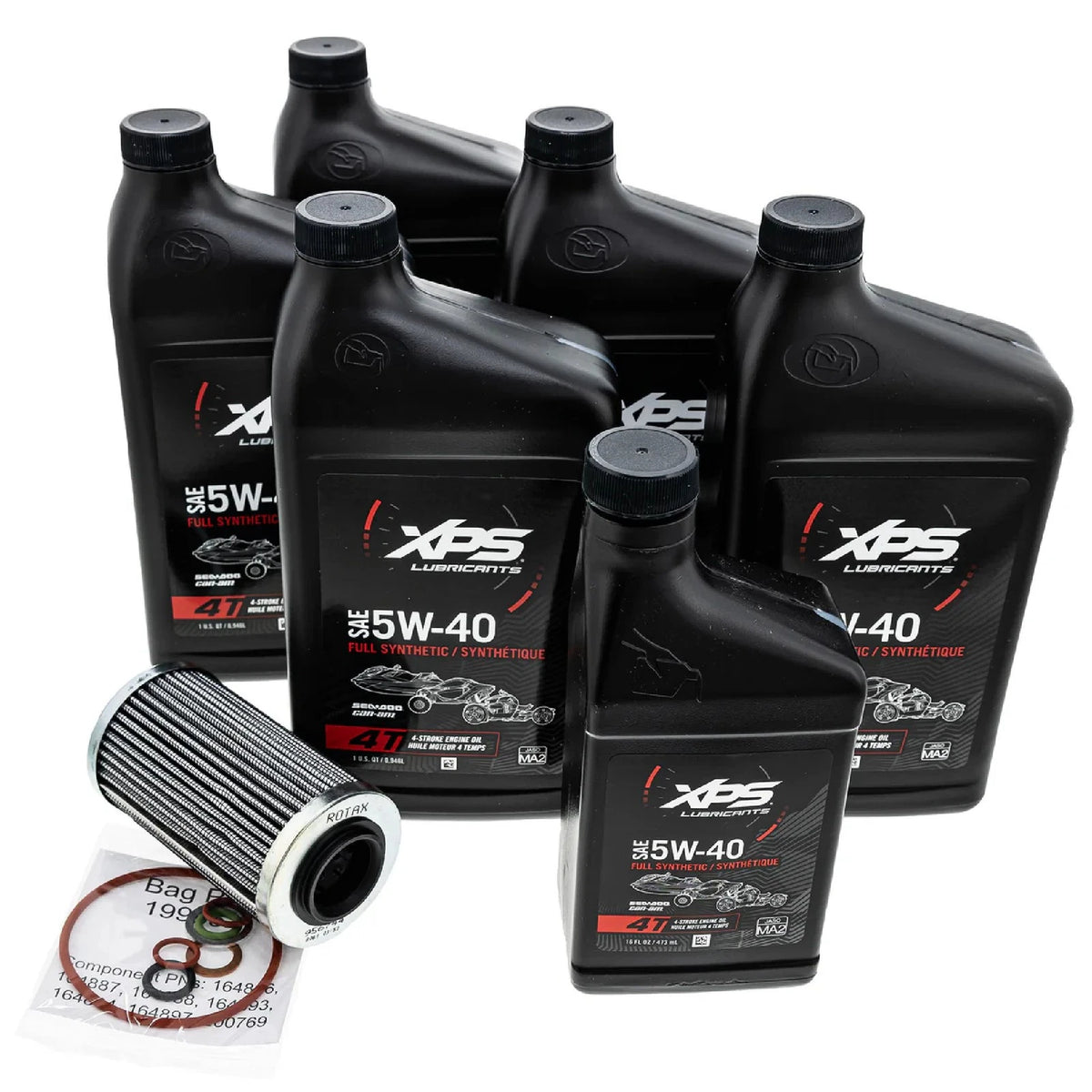 Oil Change Kit 5W40 for Can-Am Spyder (Rotax 1330) 9779484