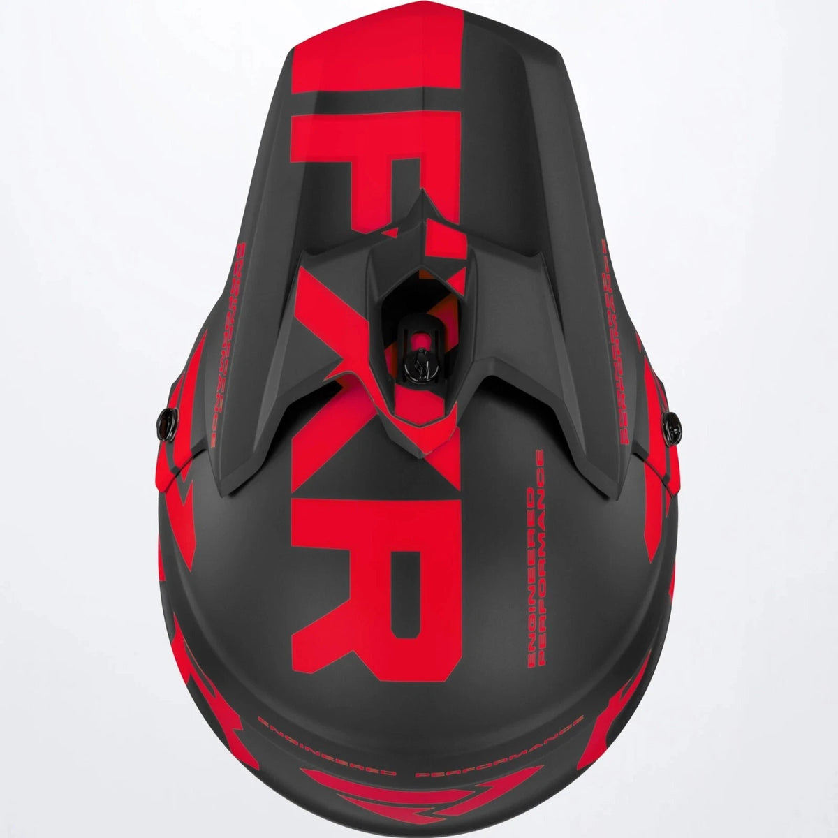FXR Torque Team Open Snowmobile Helmet Red XL 2XL