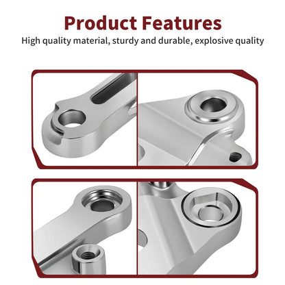 Left Foot Peg Step Mount Stay for Kawasaki ZZR600 Ninja ZX600 ZX900 (1990–2006)