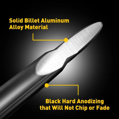 Black Bullet Antenna for Chevrolet Silverado 3500 4500 5500 6500 HD (2019–2023)