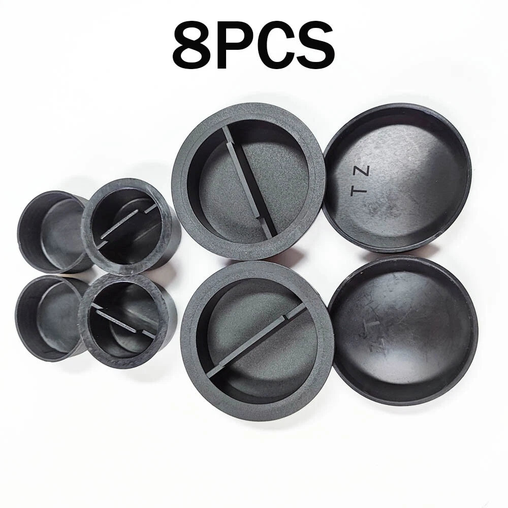 8pcs Dust Caps for 1.25'' / 2'' Mount Focusers Telescope Eyepieces