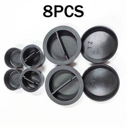 8pcs Dust Caps for 1.25'' / 2'' Mount Focusers Telescope Eyepieces
