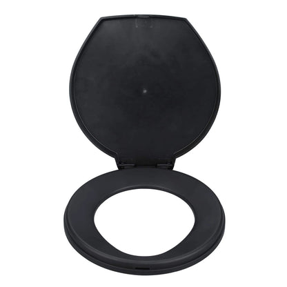 Portable Emergency Toilet Seat for 5 Gallon Buckets (13.5 x 13 inches)