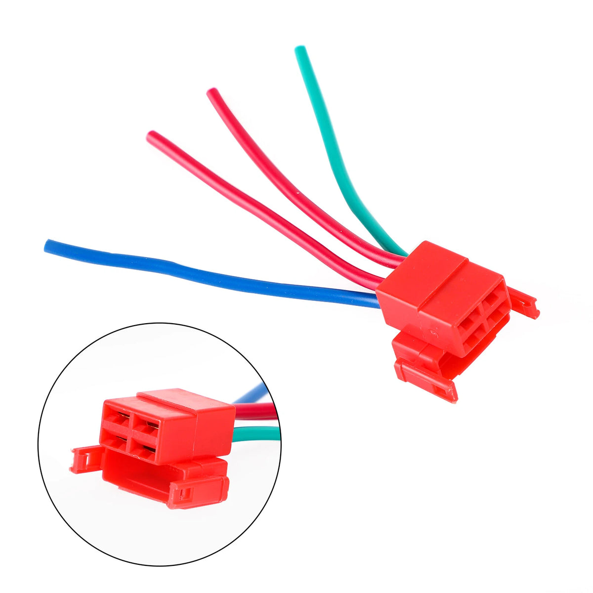 Starter Relay Solenoid Plug for Arctic Cat XC450, Kawasaki EN500, KLR650 (M551-A083)