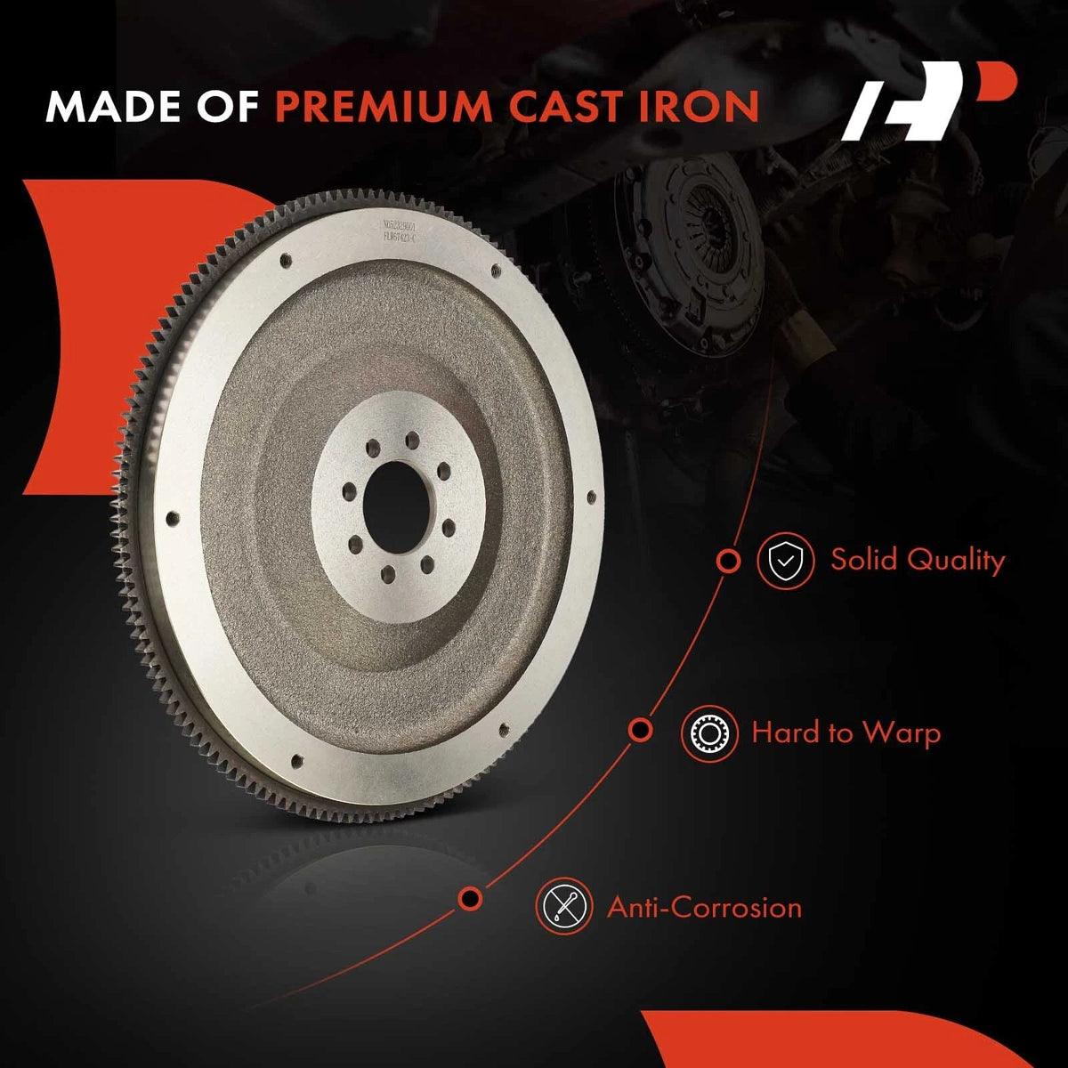 Clutch Flywheel for Dodge Dakota Ram 1500 Mitsubishi Raider (2001–2009)
