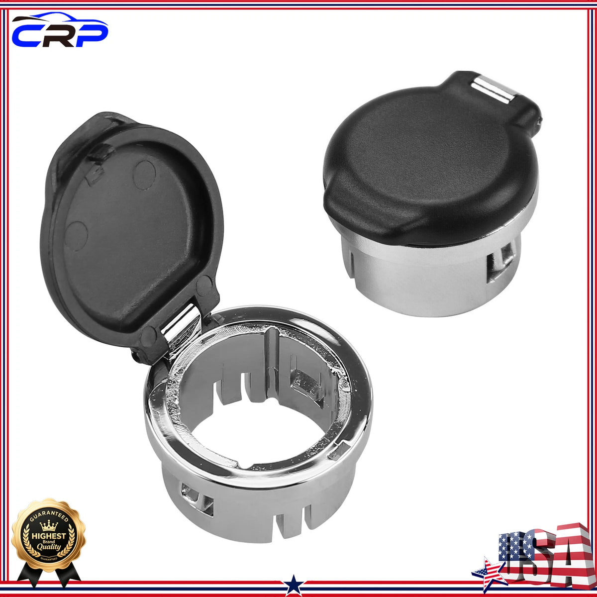 2X Dash Power Outlet Covers 20983936 for Chevrolet Silverado/Tahoe (2007–2013)
