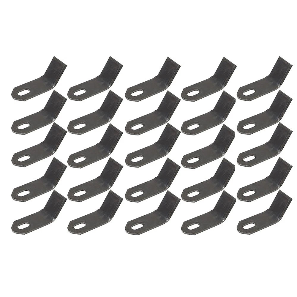 Pack of 25 Flail Blades for Highway Mower (5-1/4" x 1-3/4")