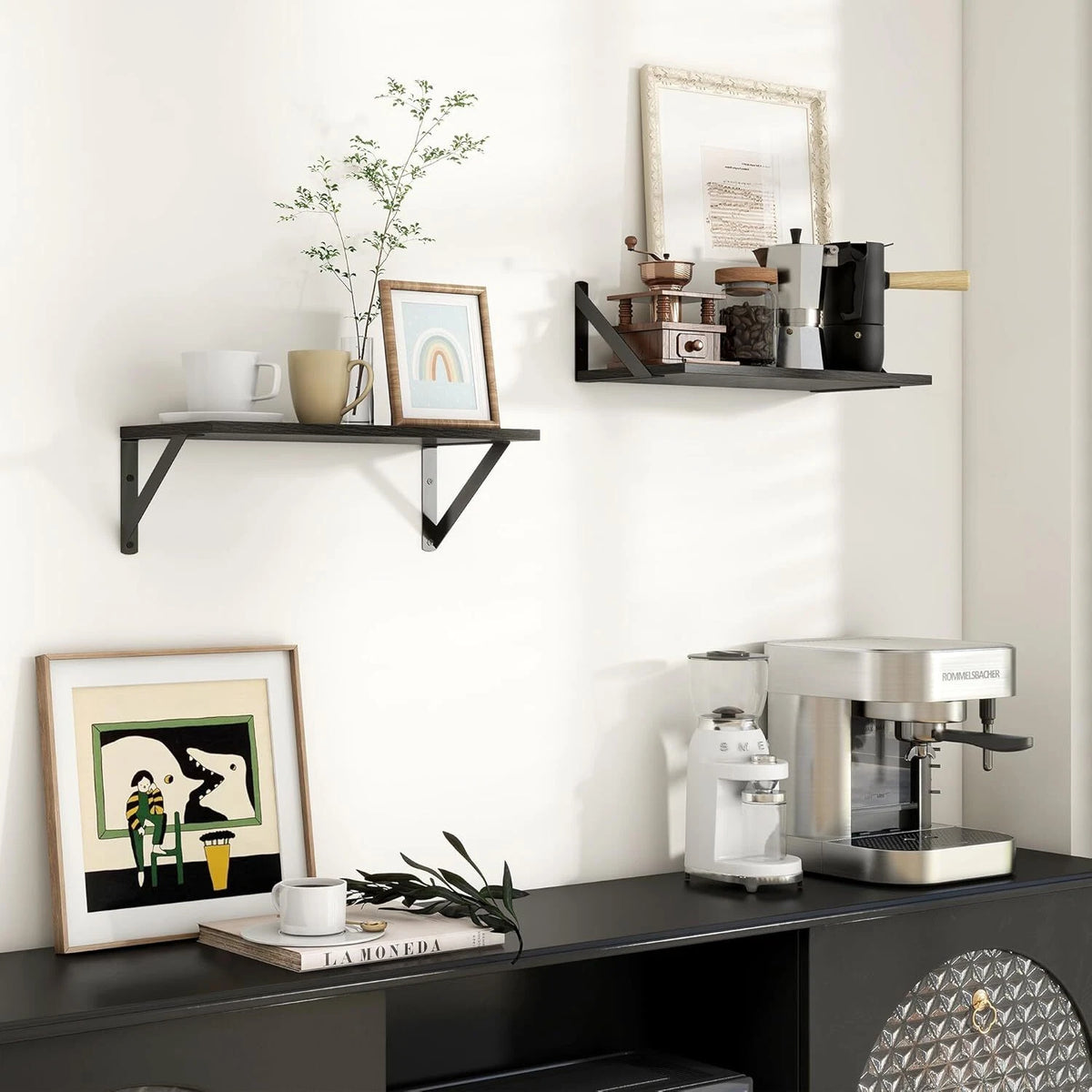 Floating Shelves for Wall, 16" Wide x 8" Deep (No Part Numbers)