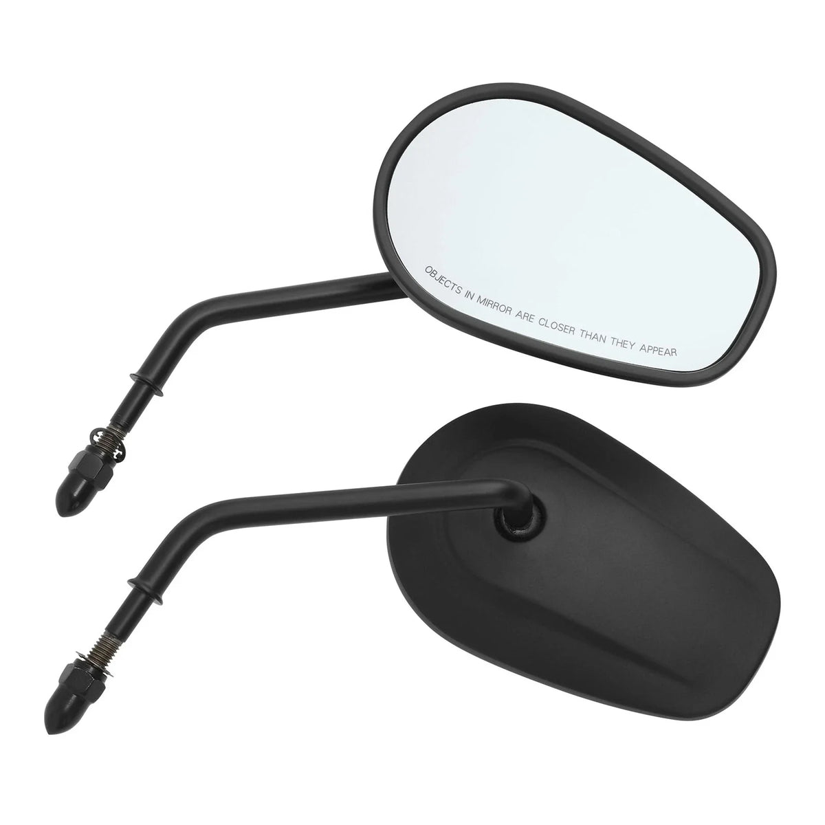 Chrome Rearview Mirrors for Harley Softail Touring Street Glide