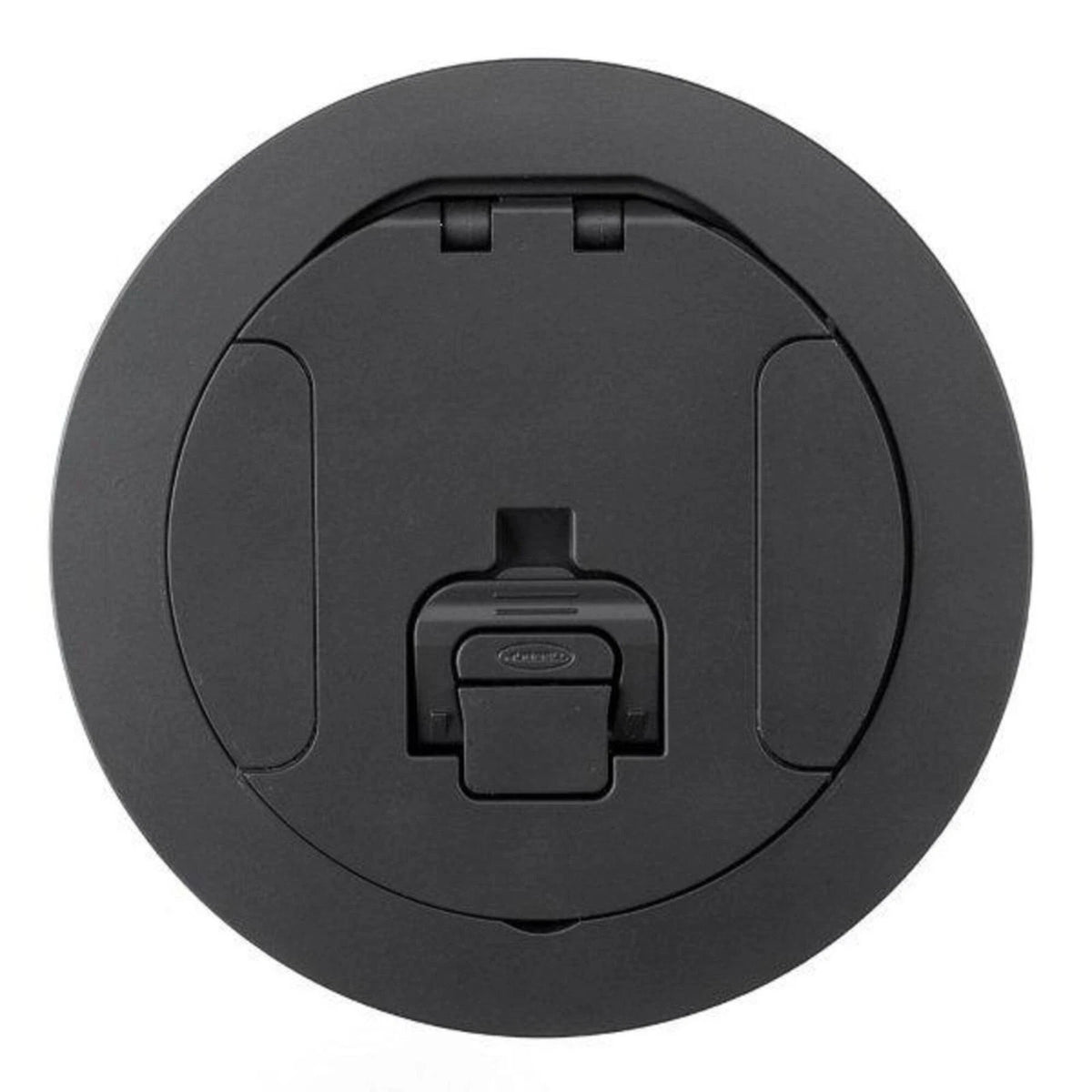 Recessed Cover for Hubbell Wiring Device-Kellems 6 Series (S1R6CVRBLK)