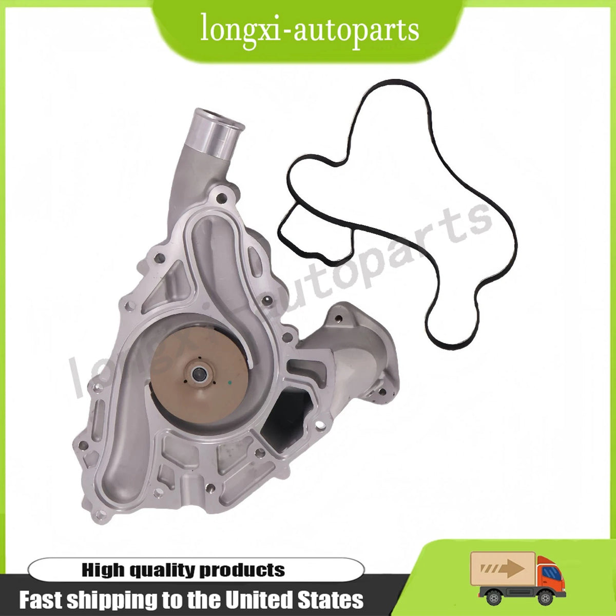 Water Pump for Jeep Grand Cherokee Trackhawk (2018–2021) 68165882AC, 68165882AD