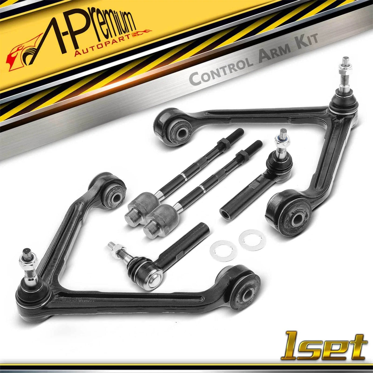 6X Control Arm Ball Joint Tie Rod End for Dodge Durango (2011–2023)