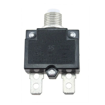 15 Amp Breaker Thermal Circuit for Boat (Panel Mounting, Push-to-Reset)