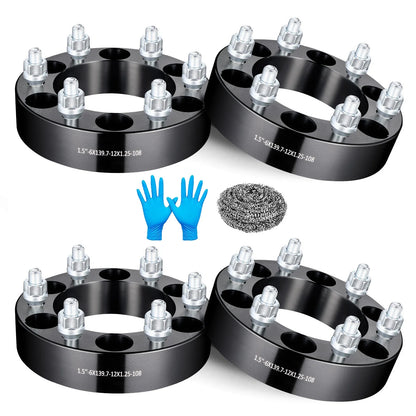Set of 4 Wheel Spacers 1"/1.5"/2" 6x5.5 for Nissan Titan Pathfinder Frontier