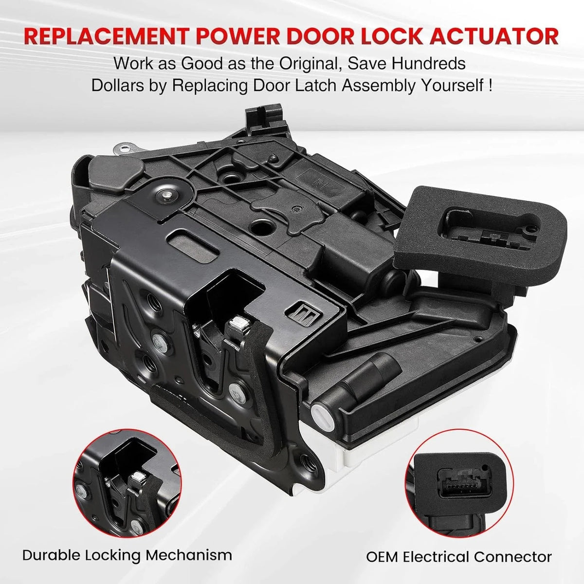 7Pin Door Lock Actuator for Volkswagen Golf (2012–2016) 5K1837016E