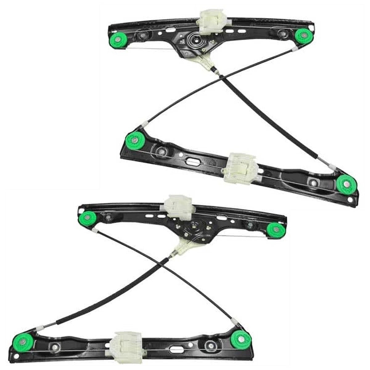 Set of 2 Window Regulators for BMW 328 3 Series (2006–2012) - 51337140587, 51337140588