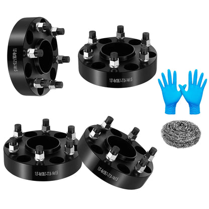 Set of 4 Hub Centric Wheel Spacers for Ram 1500 (2019–2022) 1.5 inch 6x5.5