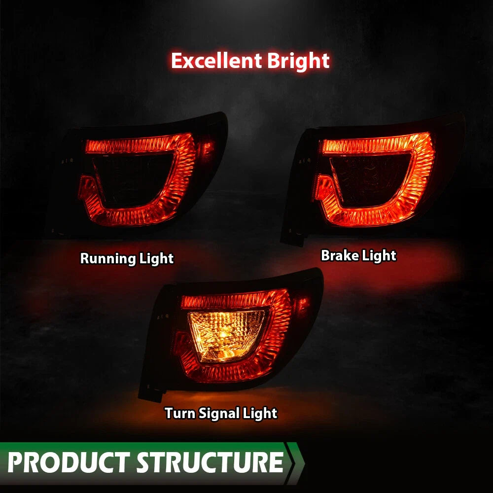 Pair Tail Lights for Chevy Traverse (2013–2017)