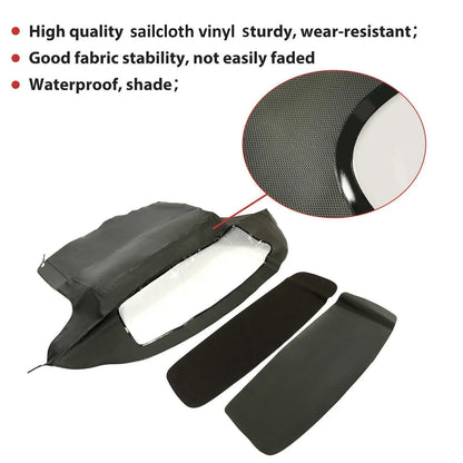 Soft Top Replacement for BMW Z3 Convertible (1996–2002) - Black & Clear Window