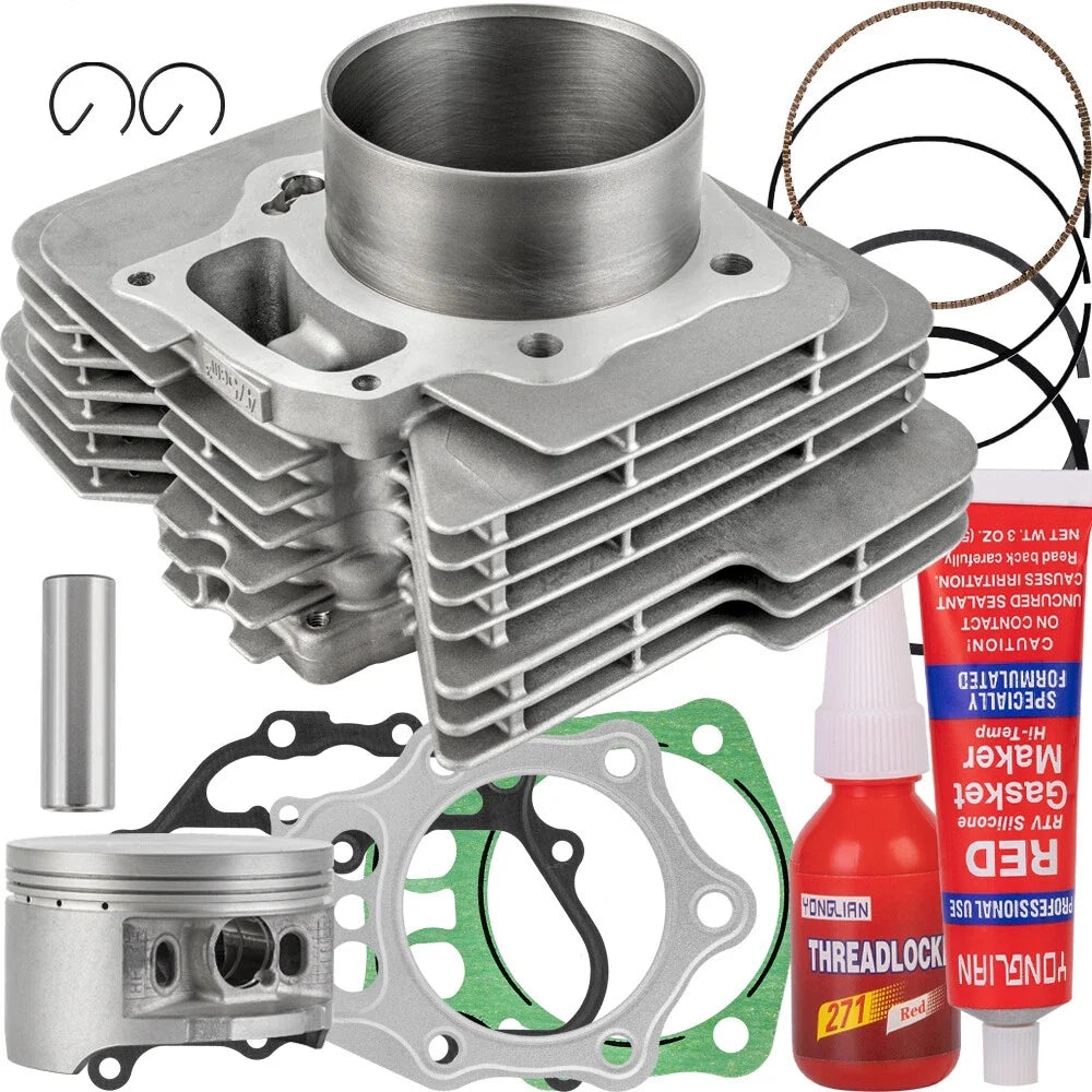 Top End Rebuild Kit Cylinder Piston for Honda TRX500 Foreman 500 (2005–2011)