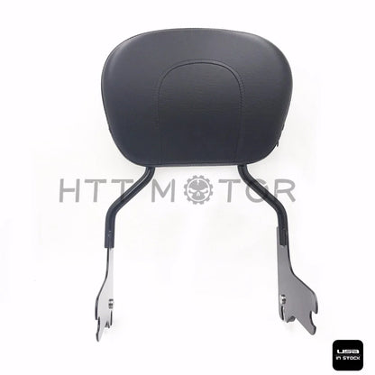 Black Backrest Sissy Bar for Harley Touring Road King Electra Street Glide (1997–2008)