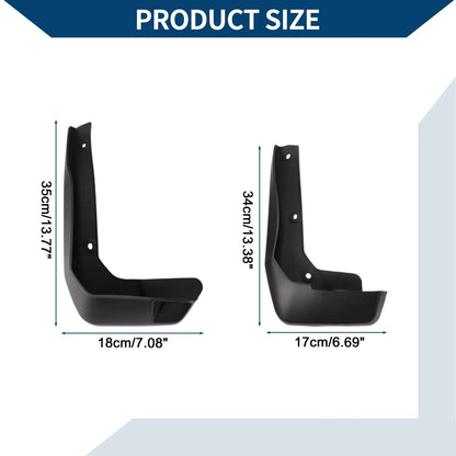 Set of 4 Mud Flaps Splash Guards for Honda URV (2017–2024)