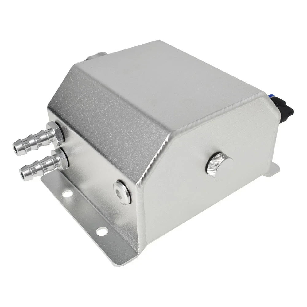 Aluminum Water Coolant Radiator Overflow Recovery Tank for Universal Vehicles (1L)