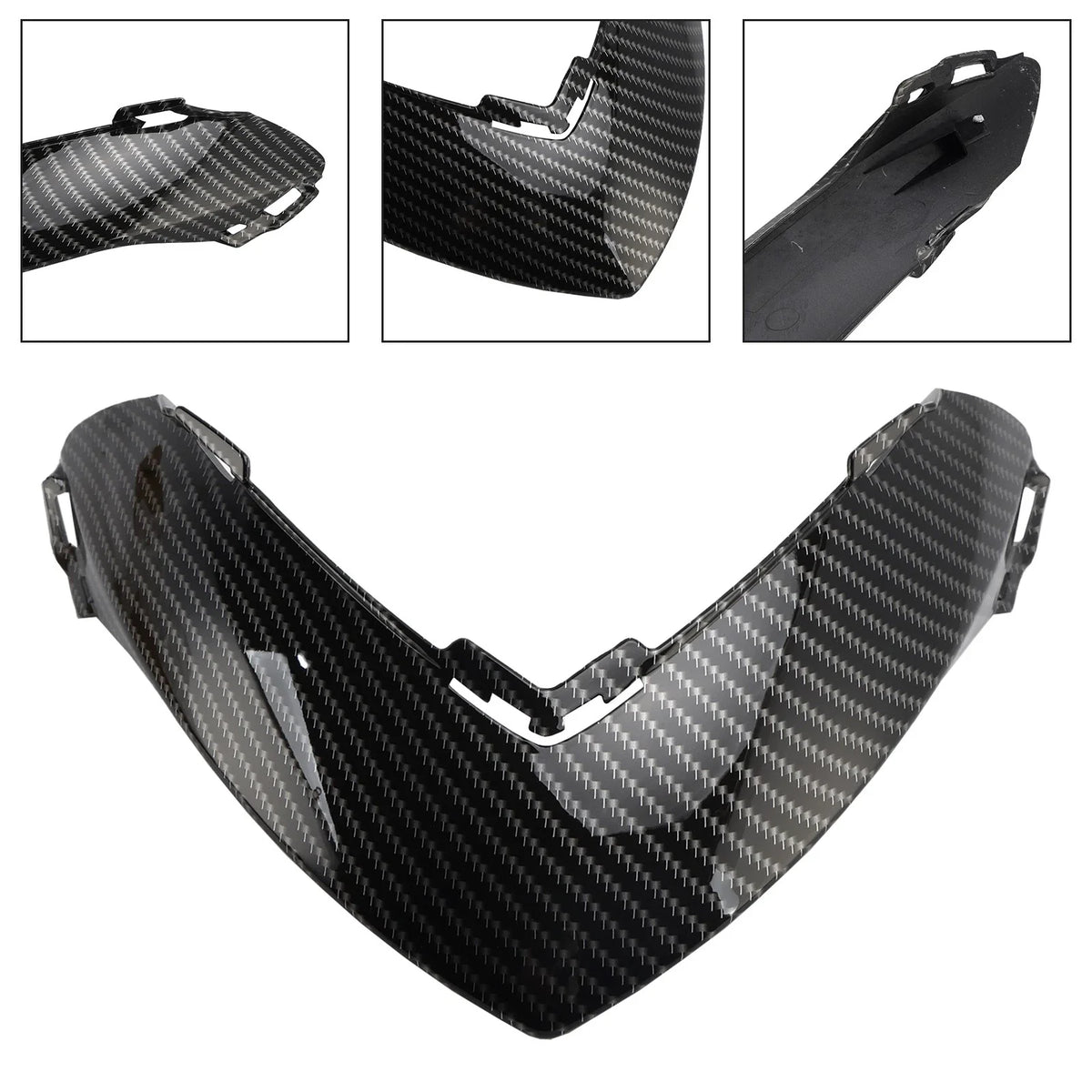 Carbon Front Nose Headlight Panels for Suzuki GSX-S 1000 (2015–2020)