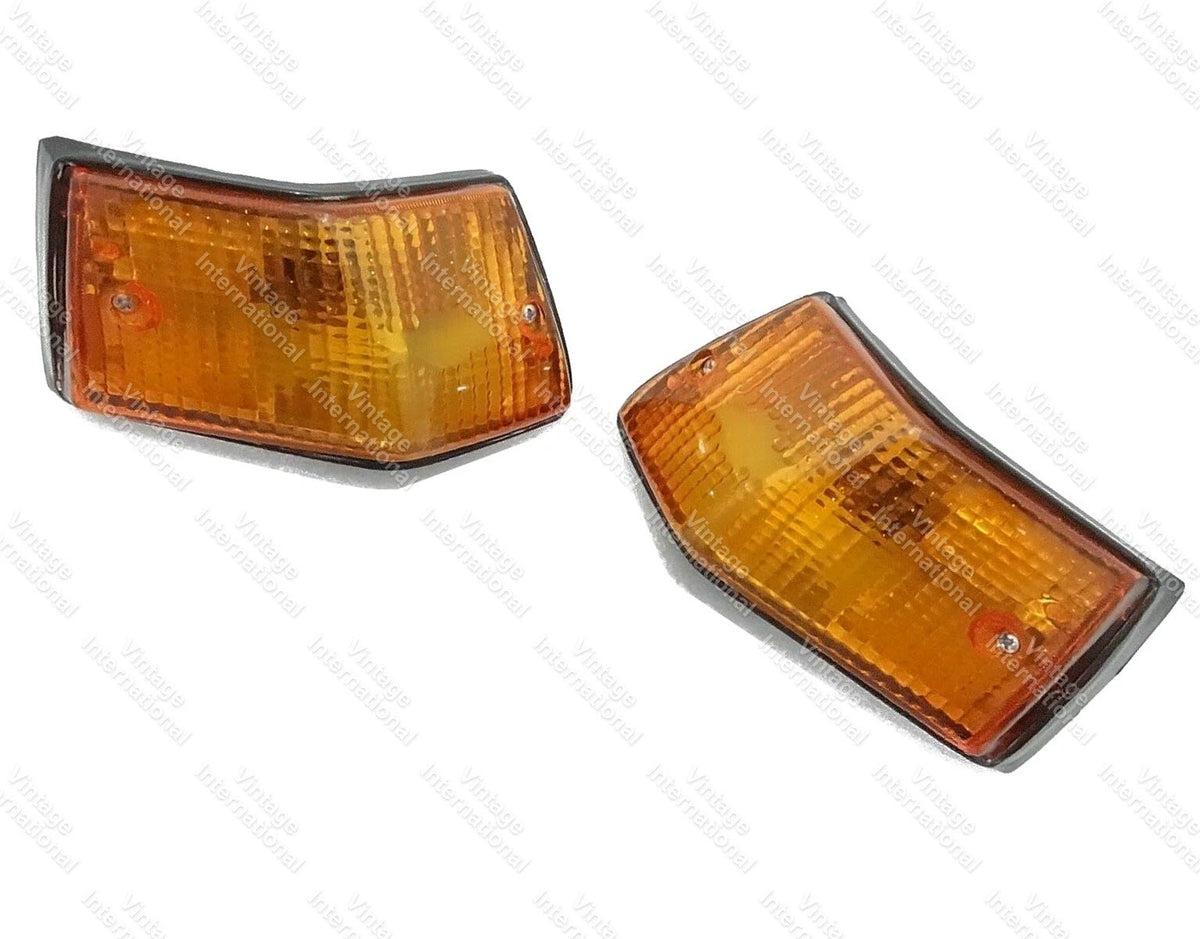 Set of 4 Front & Rear Indicators for Vespa PX LML Star Stella (–) Yellow Lens