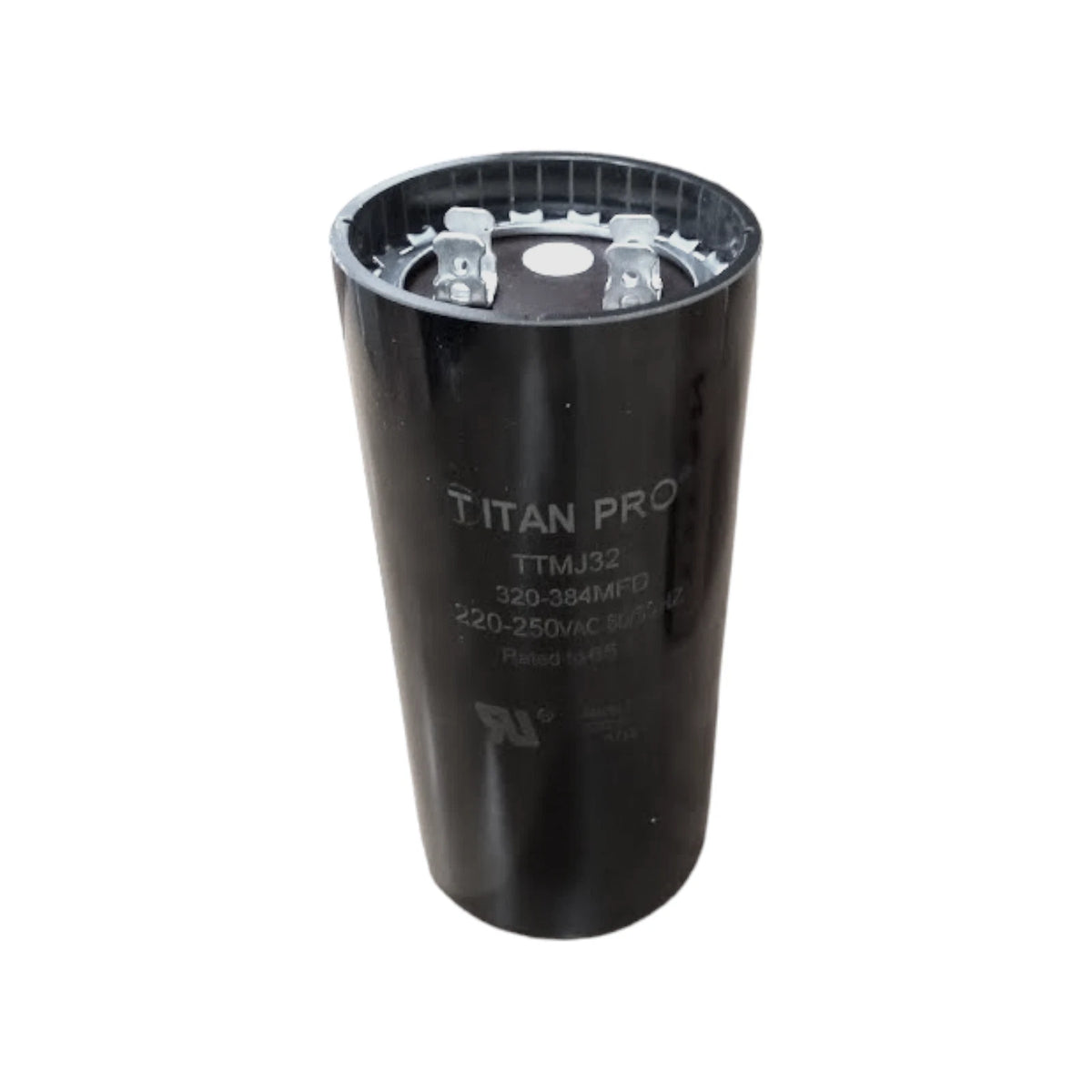 Motor Start Capacitor for Titan Pro TTMJ320 (320-384 MFD UF / 220-250 VAC)
